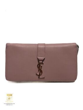 YSL zip around wallet